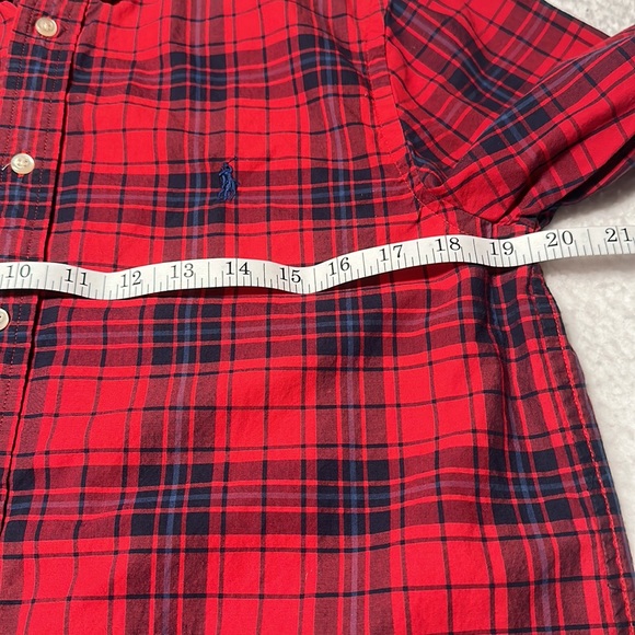 Ralph Lauren Boys Checked Button-Up Shirt, EUC, Size XL (18-20) - Picture 4 of 8